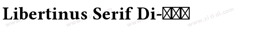 Libertinus Serif Di字体转换